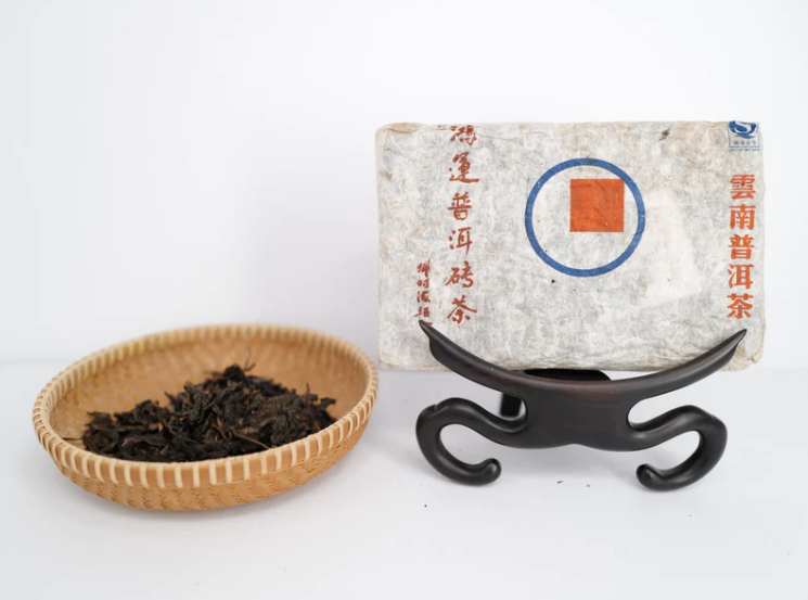 2008 PU'ER Loose Leaf Tea Brick, “Good Fortune” |2008年鴻運