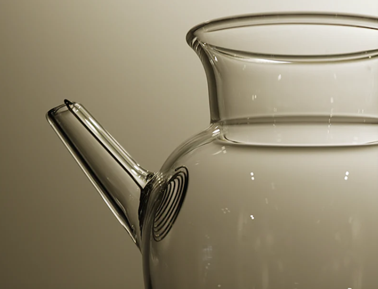 Zimantang Pot Shape Fair Cup in Marine Blue 自慢堂绞蓝公道杯