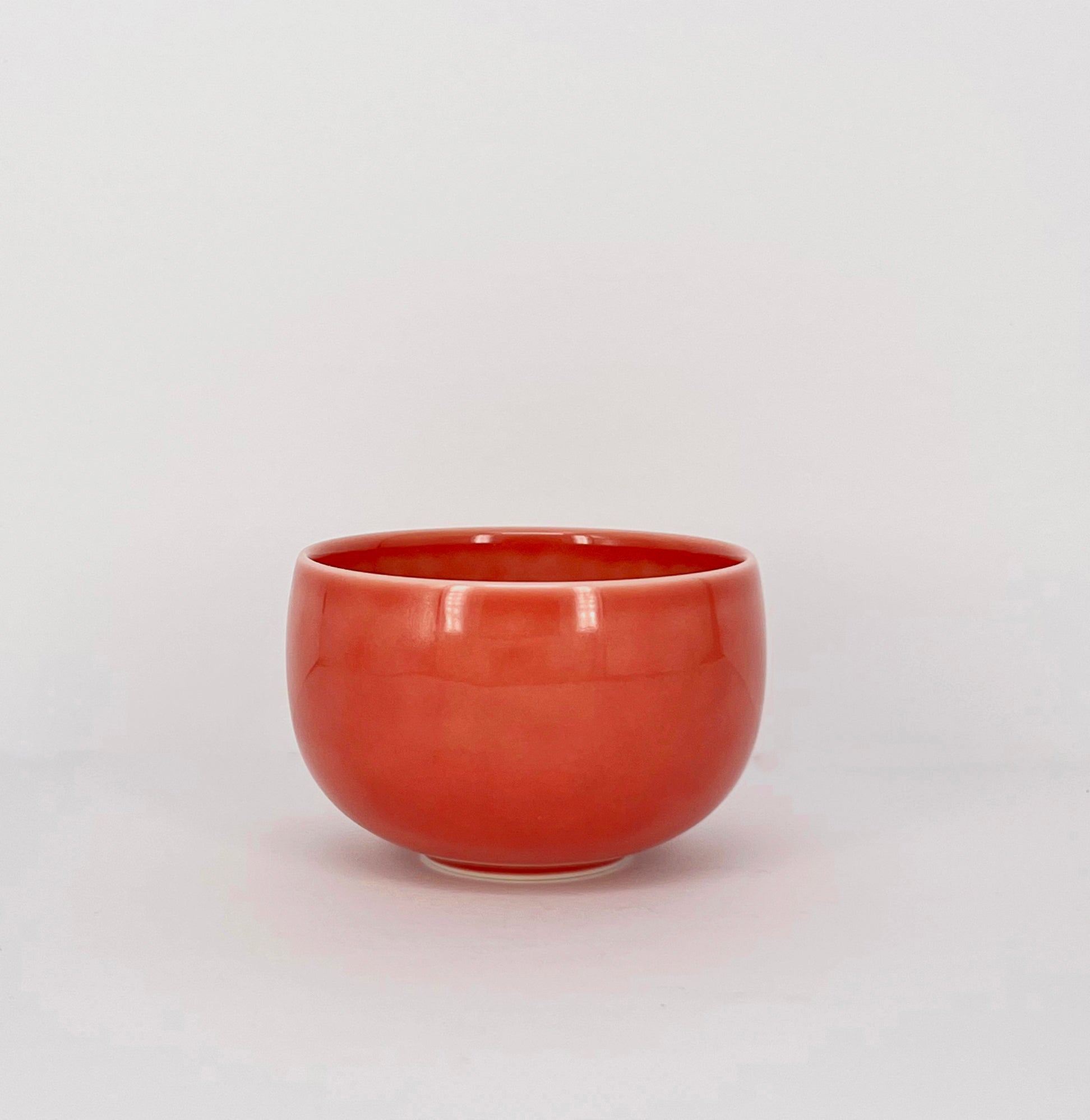 Xiaofangyao: Peach Glaze Round Cup｜晓芳窑：桃红釉圆口杯