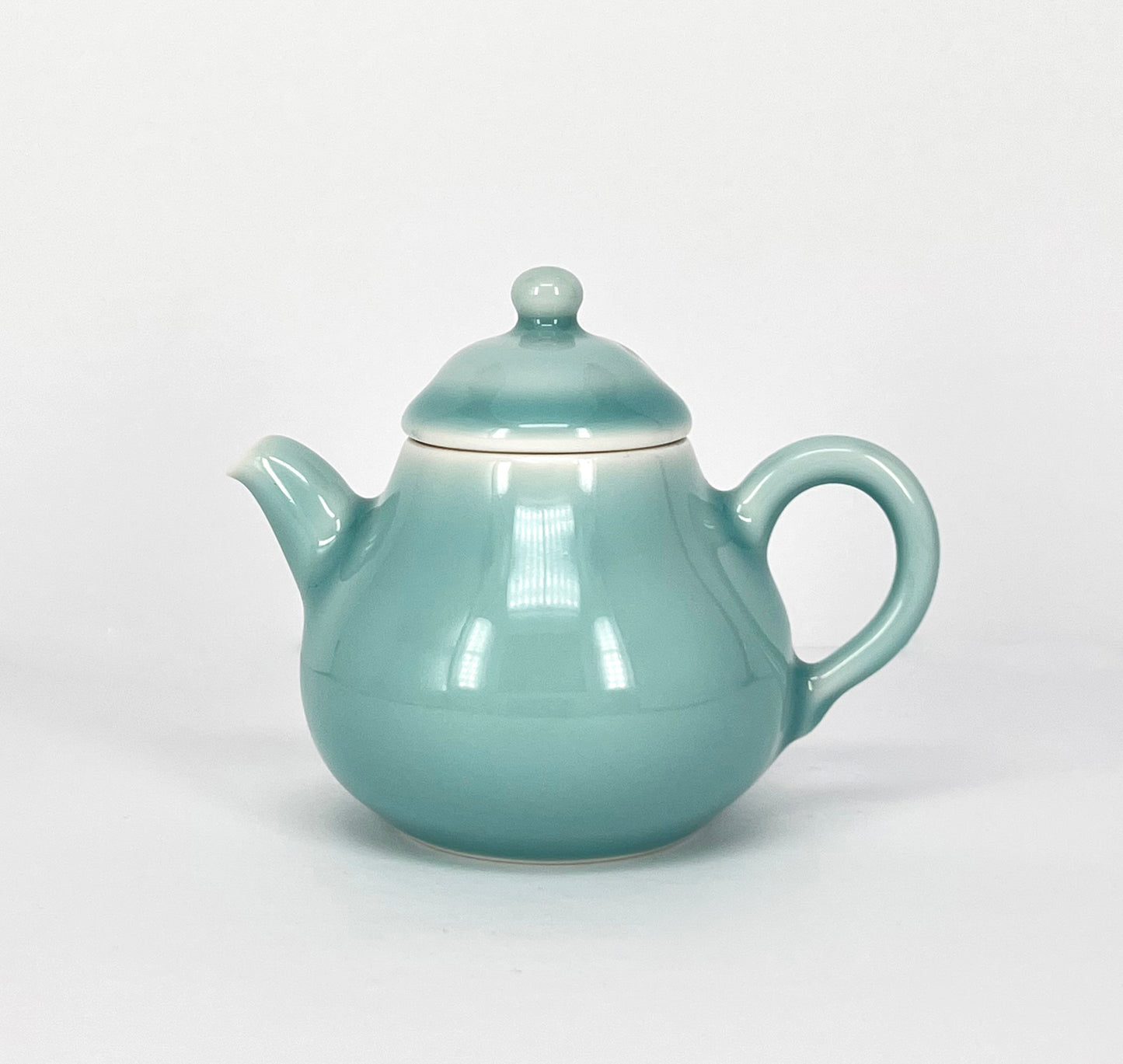 Xiaofangyao: Celadon Glaze Small Teapot|晓芳窑:豆青釉小茶壶