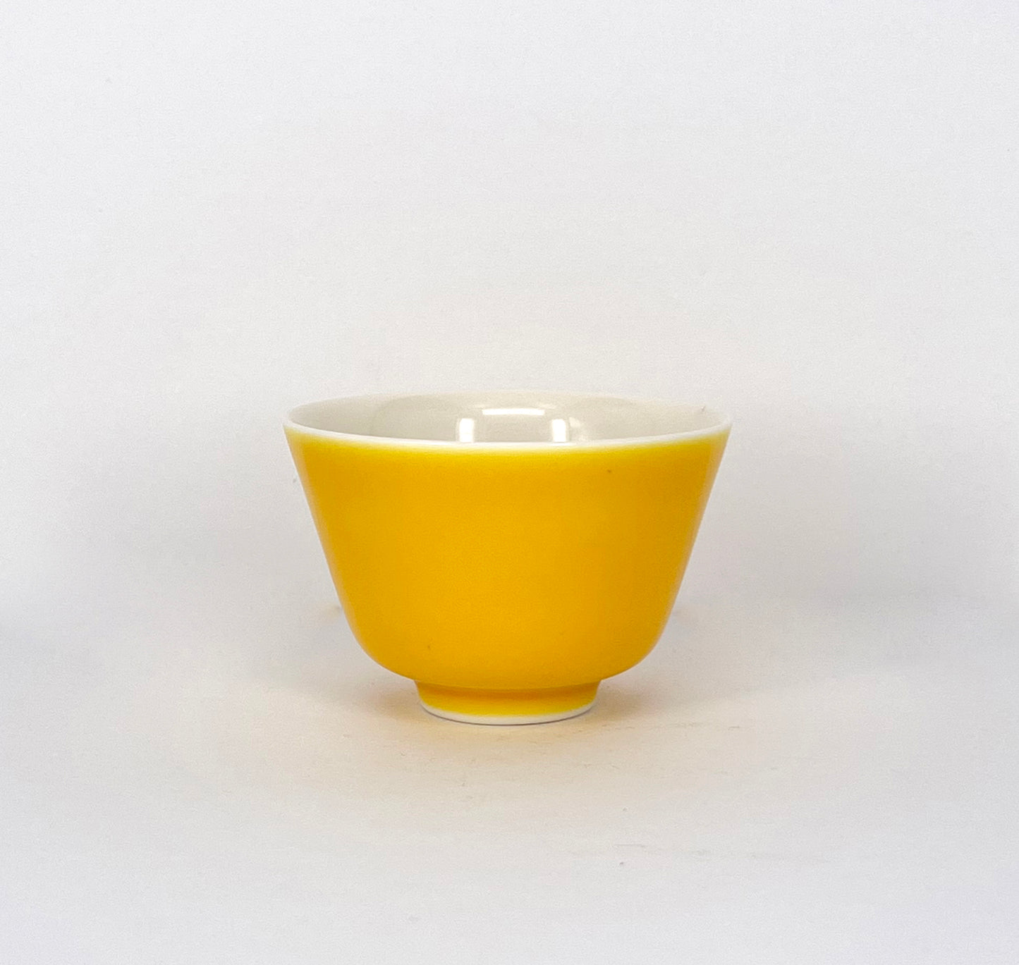 Xiaofangyao: Yellow Spring Paired Cup|晓芳窑:乳黄沁泉对杯